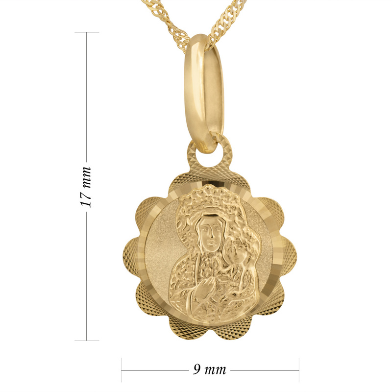 Medalik Matka Boska Częstochowska pr. 585