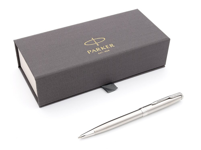 Parker SONNET CT Długopis Stainless Steel w eleeganckim etui