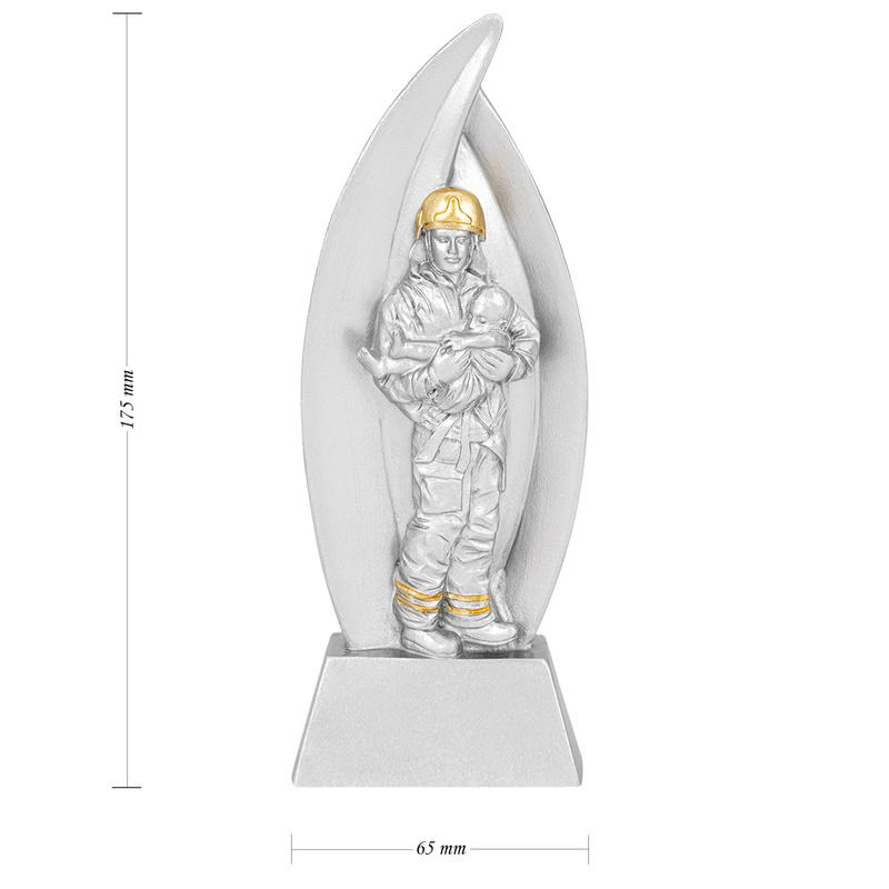 Statuetka strażak