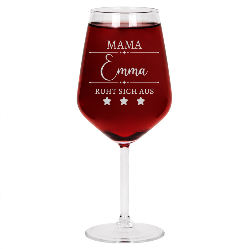 Kieliszek do wina na prezent / 490 ml