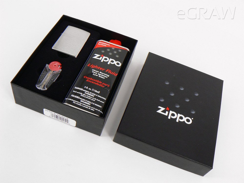 Pudełko do zapalniczki ZIPPO + Benzyna i Kamienie