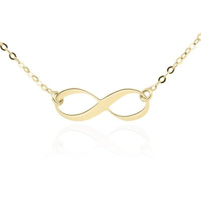 Złoty Naszyjnik pr. 333 Nieskończoność