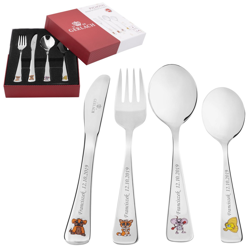 Sztućce Bon Ton Pychotki Stal Szlachetna
