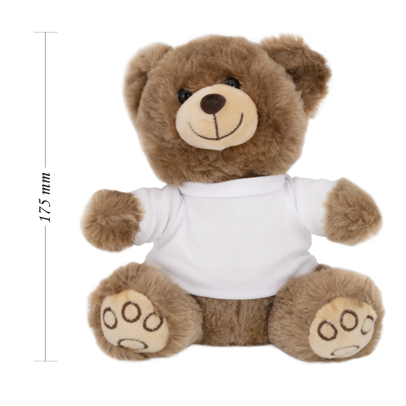 Maskotka brązowy Grizzly Urodziny Chrzest