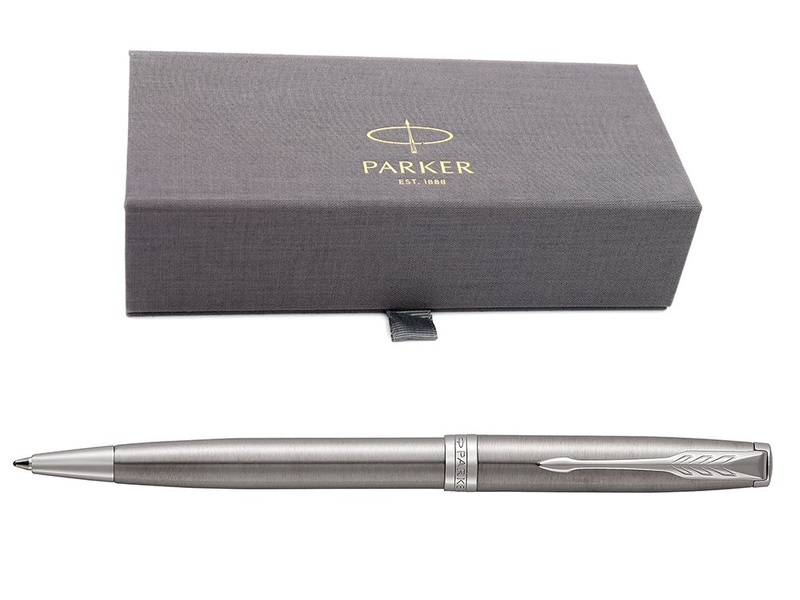 Parker SONNET CT Długopis Stainless Steel w eleeganckim etui