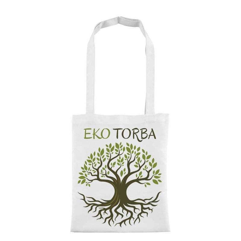 Torba na zakupy z długimi rączkami