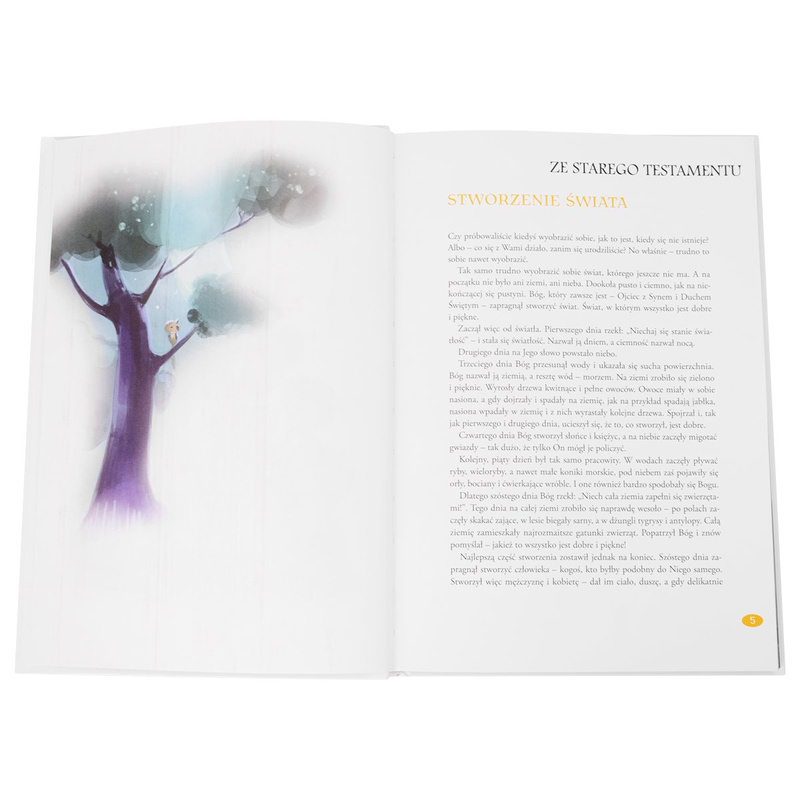 Biblia dla Dzieci Chrzest Komunia Roczek 