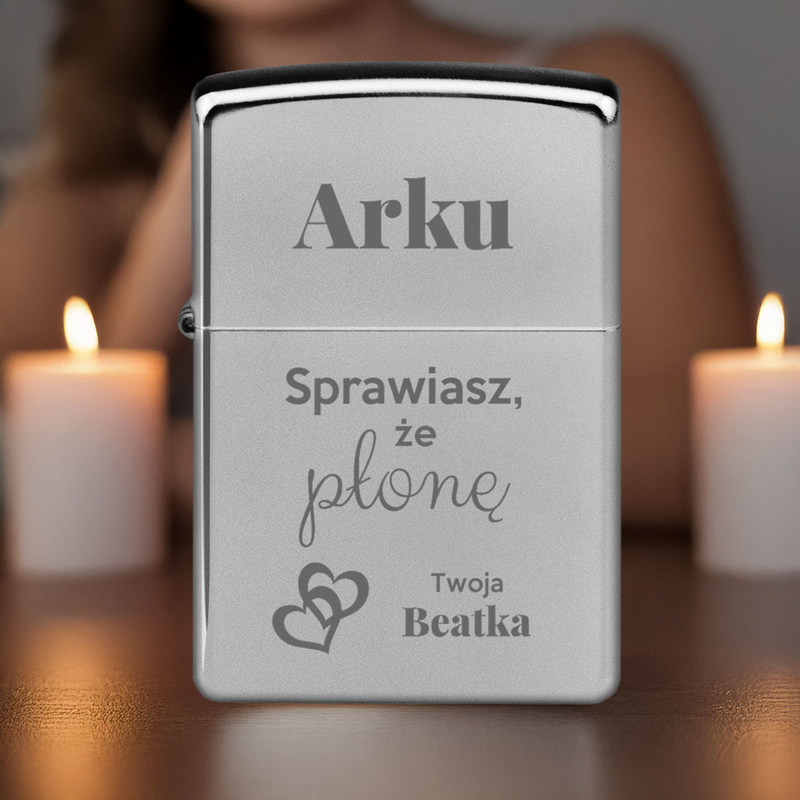 Zapalniczka ZIPPO 205 Satin chrome