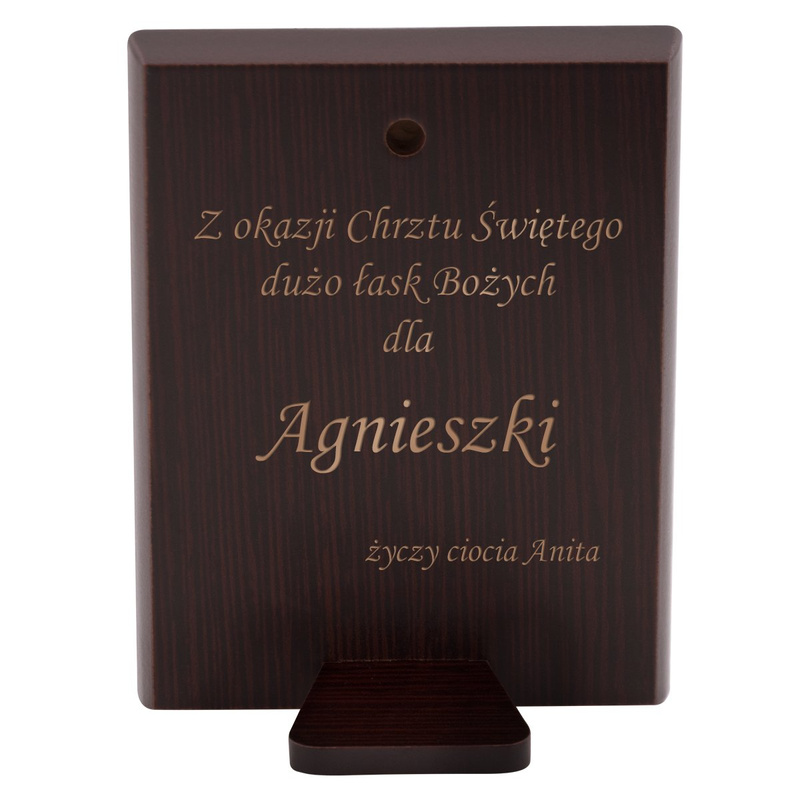 Srebrny obrazek z aniołkami kolorowymi 7x9,5 cm