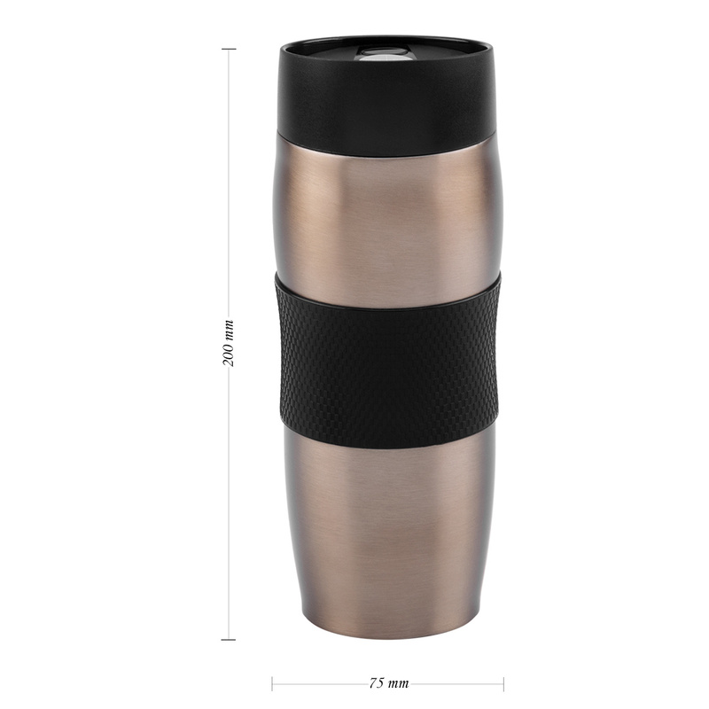 Kubek termiczny 350 ml Brązowy Metaliczny