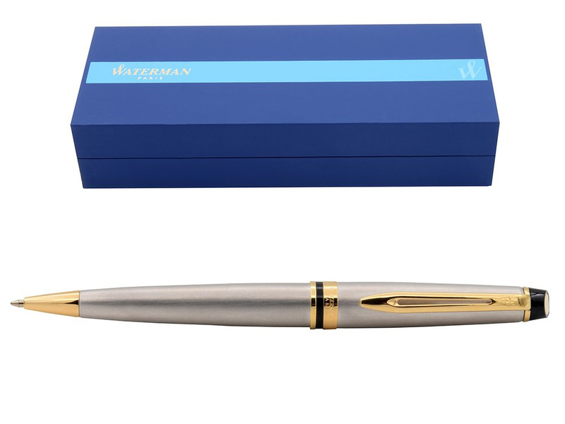 Długopis Waterman EXpert Stalowy GT