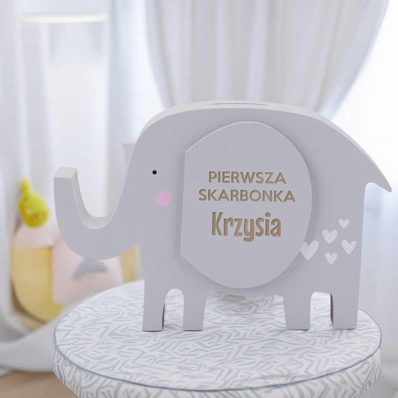 Skarbonka Wóz Strażacki Na Chrzest Roczek Urodziny