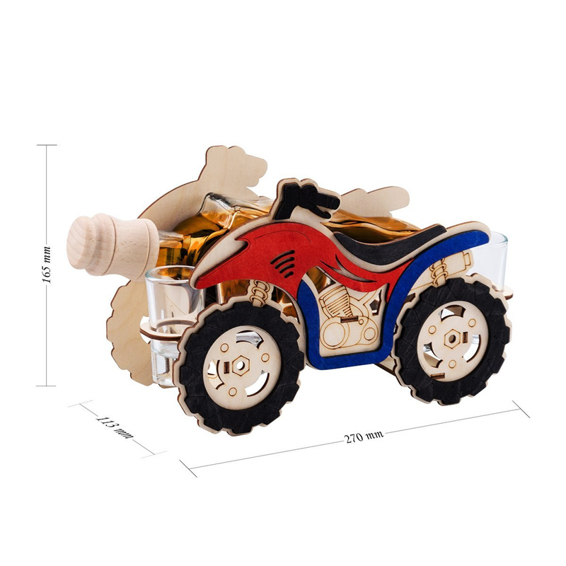 Komplet 7-częściowy Karafka i kieliszki Quad