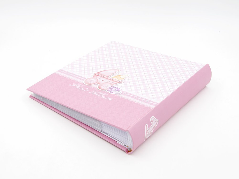 Album buciki 10 x15 prezent na chrzest z grawerem