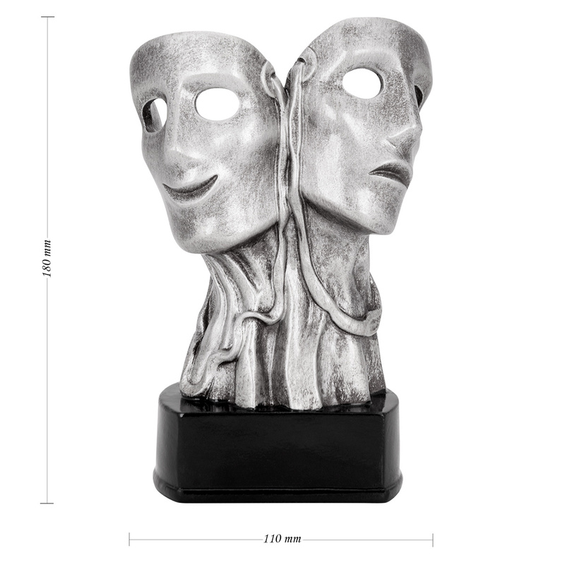 Statuetka Maski / Teatr / Nagroda w konkursie.