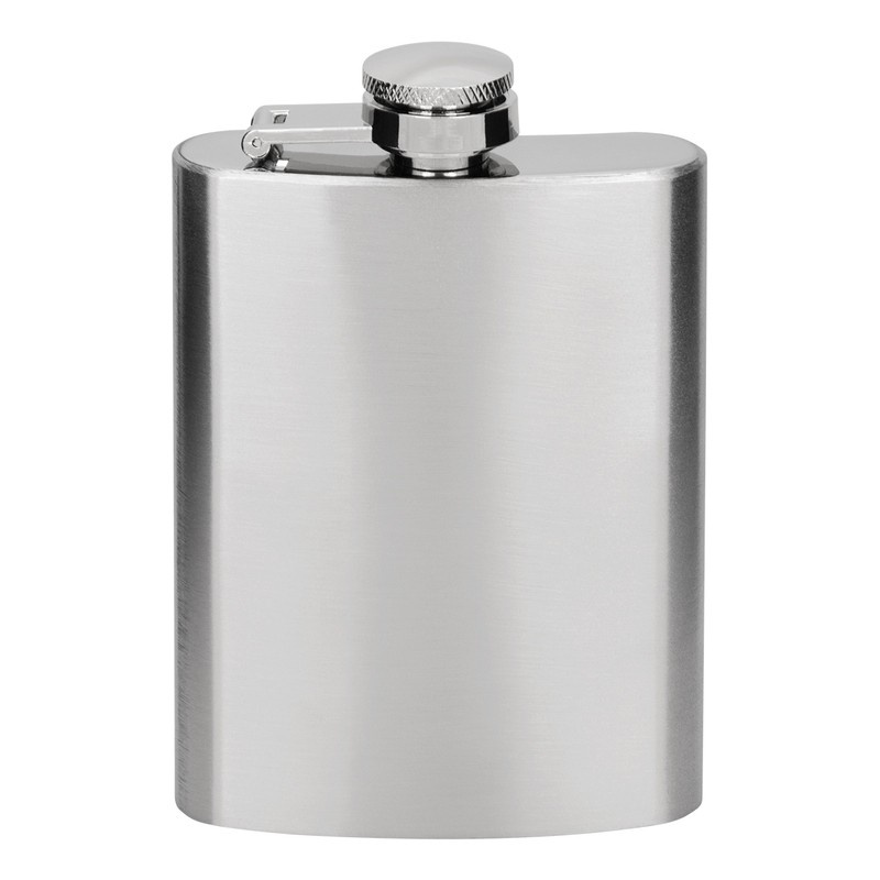 Piersiówka stalowa 100 ml na prezent