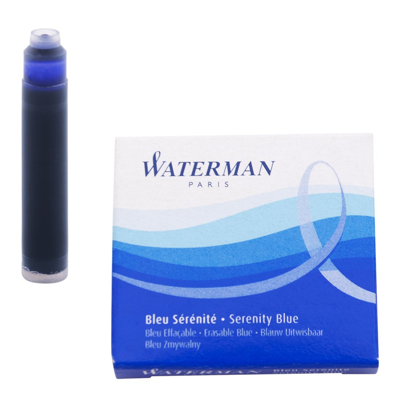 Waterman naboje do pióra NIEBIESKE FLORYDA 6szt.