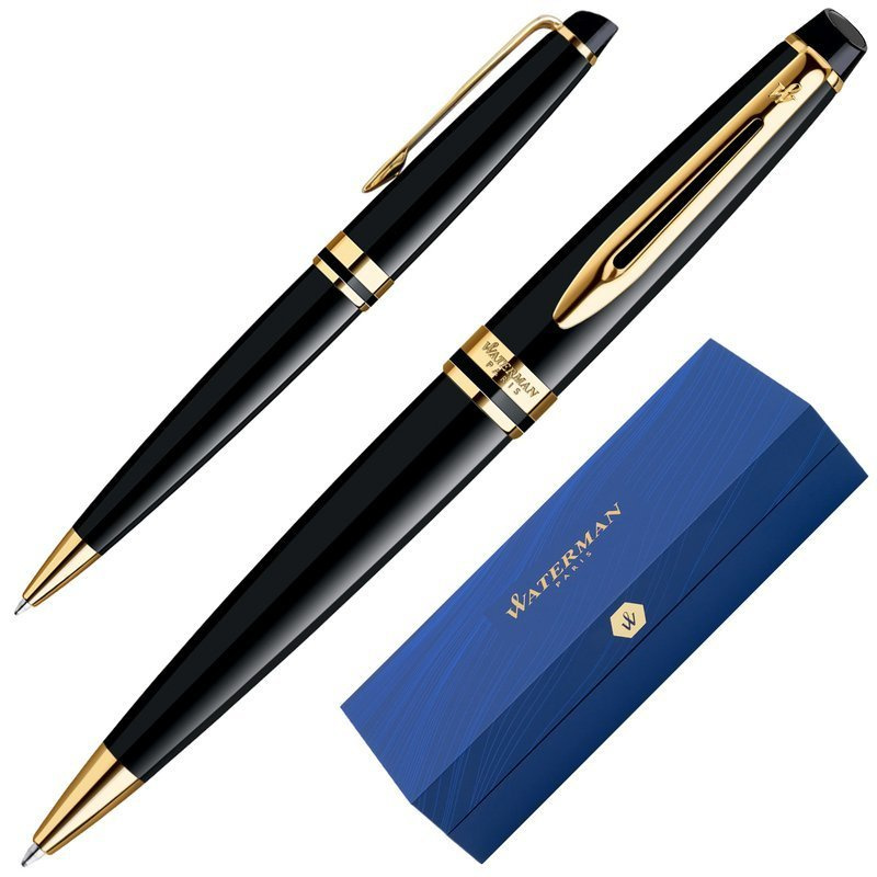 Długopis Waterman Expert czarny GT