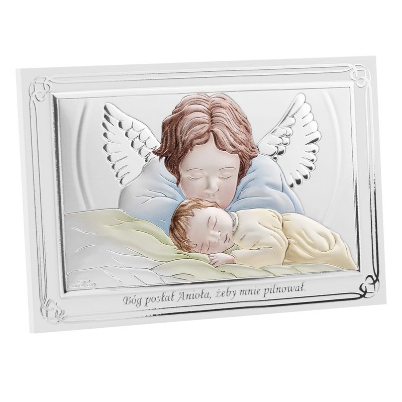 Obrazek Anioł Stróż nad dzieckiem 175 x 115 mm
