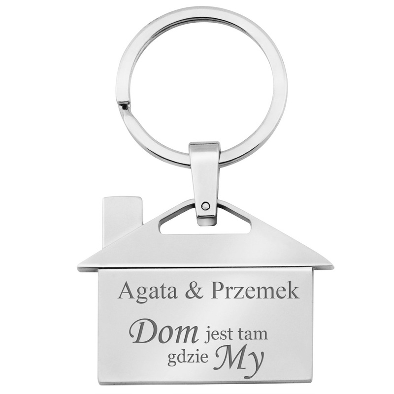 Brelok w kształcie domu