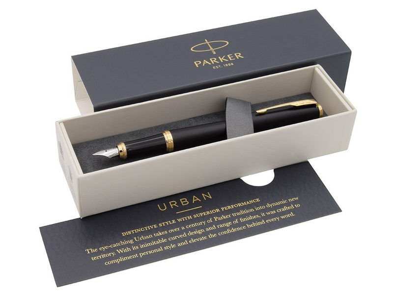 Urban pióro wieczne muted black gt