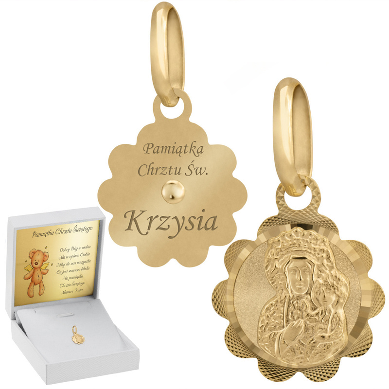 Medalik Matka Boska Częstochowska pr. 585