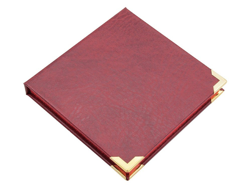 Etui SAMETI do medali 70 mm bordowe