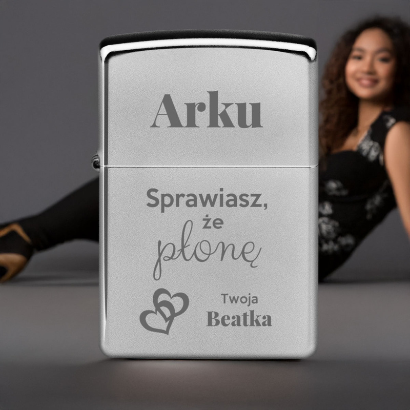 Zapalniczka ZIPPO 205 Satin chrome