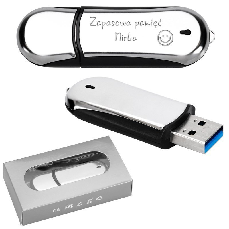 Pendrive chrom 32GB Pamięć USB 