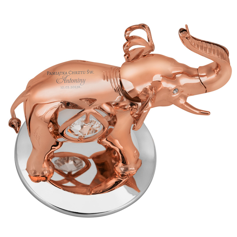 Figurka z Aniołem Stróżem kryształy Swarovski