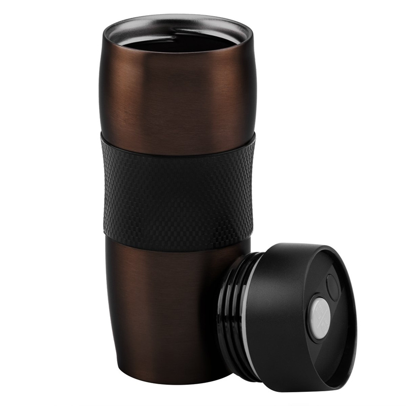 Kubek termiczny 350 ml Brązowy Metaliczny