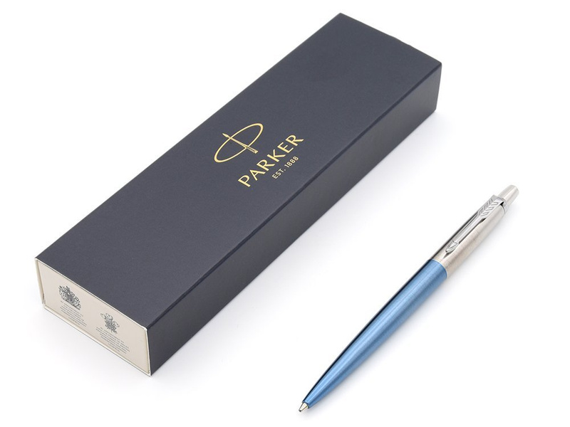 Długopis PARKER Jotter stalowy CT Waterloo Blue