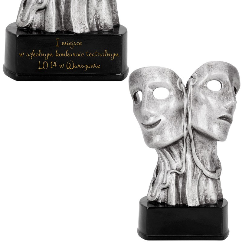 Statuetka Maski / Teatr / Nagroda w konkursie.