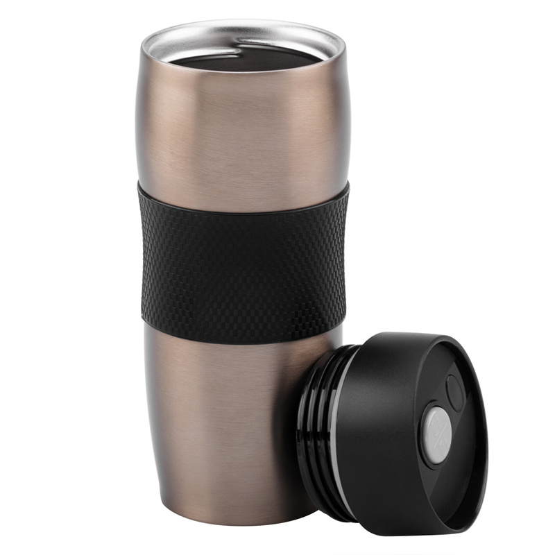 Kubek termiczny 350 ml Brązowy Metaliczny