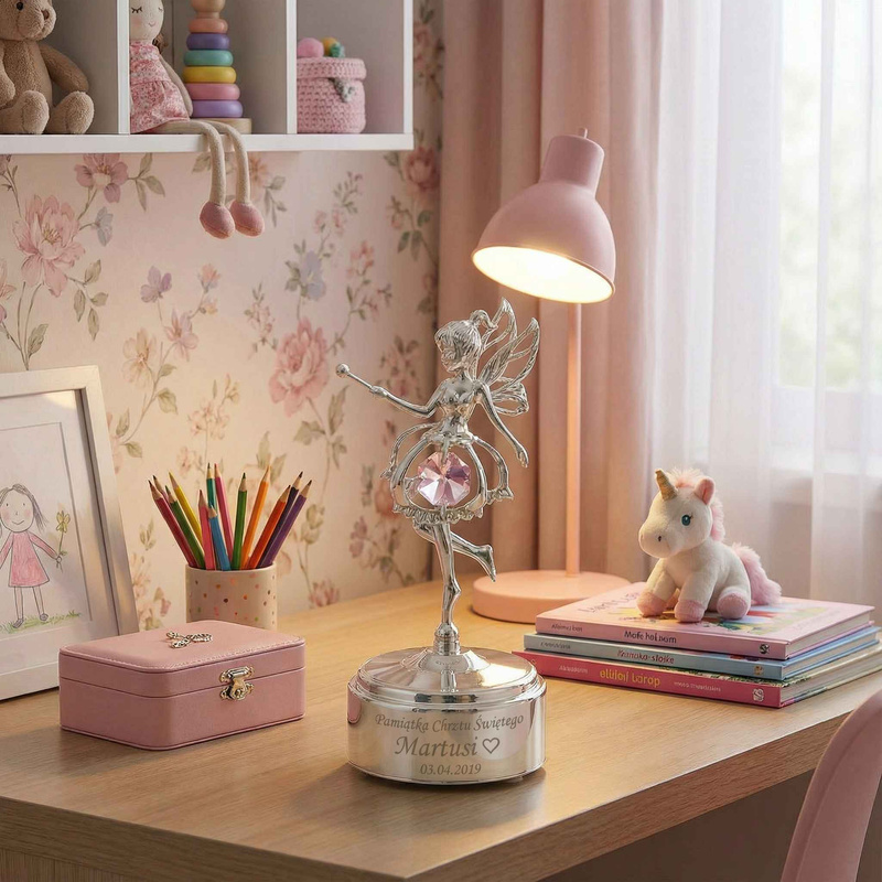 Mała Pozytywka Dziewczynka Elf Swarovski