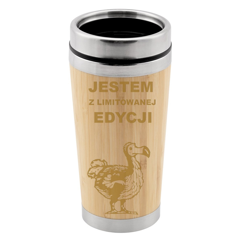 Kubek podróżny bambusowy 400 ml