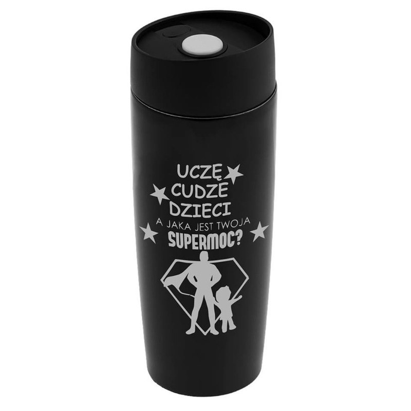 Kubek termiczny czarny 320ml