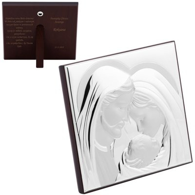 Obrazek Anioł Stróż 12x20 cm chrzest roczek Prezent