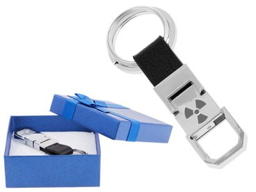 Breloczek do kluczy eco skóra prezent