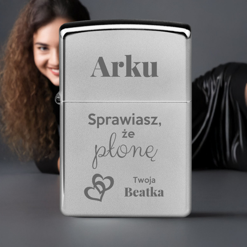 Zapalniczka ZIPPO 205 Satin chrome