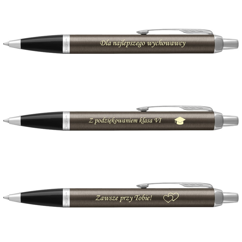 Parker IM Długopis Dark Espresso CT