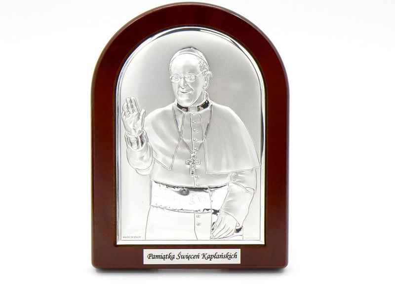 Obrazek Papież Franciszek komunia 12x16