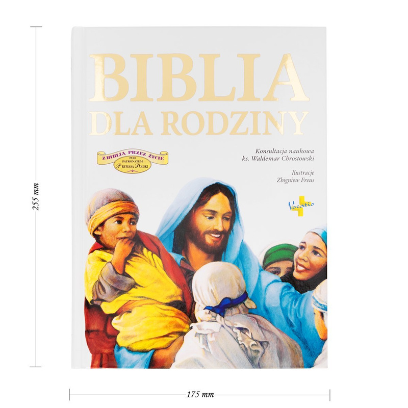 Biblia dla rodziny Chrzest Urodziny Komunia