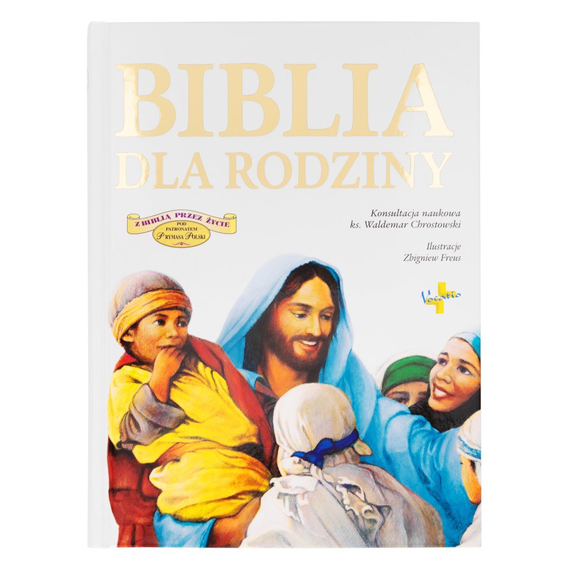Biblia dla rodziny Chrzest Urodziny Komunia