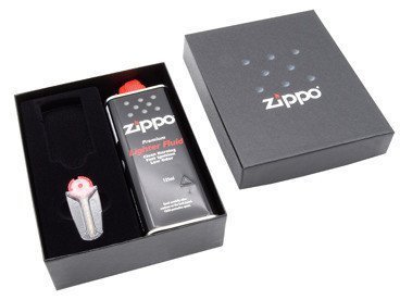 Pudełko do zapalniczki ZIPPO Slim + Kamienie